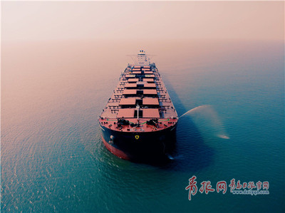 壮观!20.6万吨大型散货船“青岛号”航行试验全纪录
